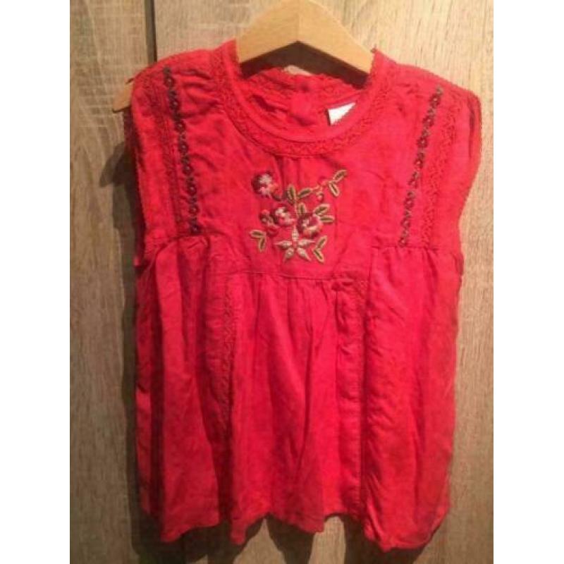 Next merk blouse, maat: 122/128