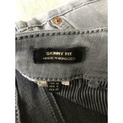 Grijze spijkerbroek Massimo Dutti maat 38
