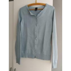 Vest licht blauw / ijsblauw merk Best Connections maat 38