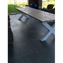 Robuuste tuin tafel 360 cm