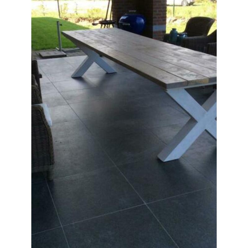 Robuuste tuin tafel 360 cm