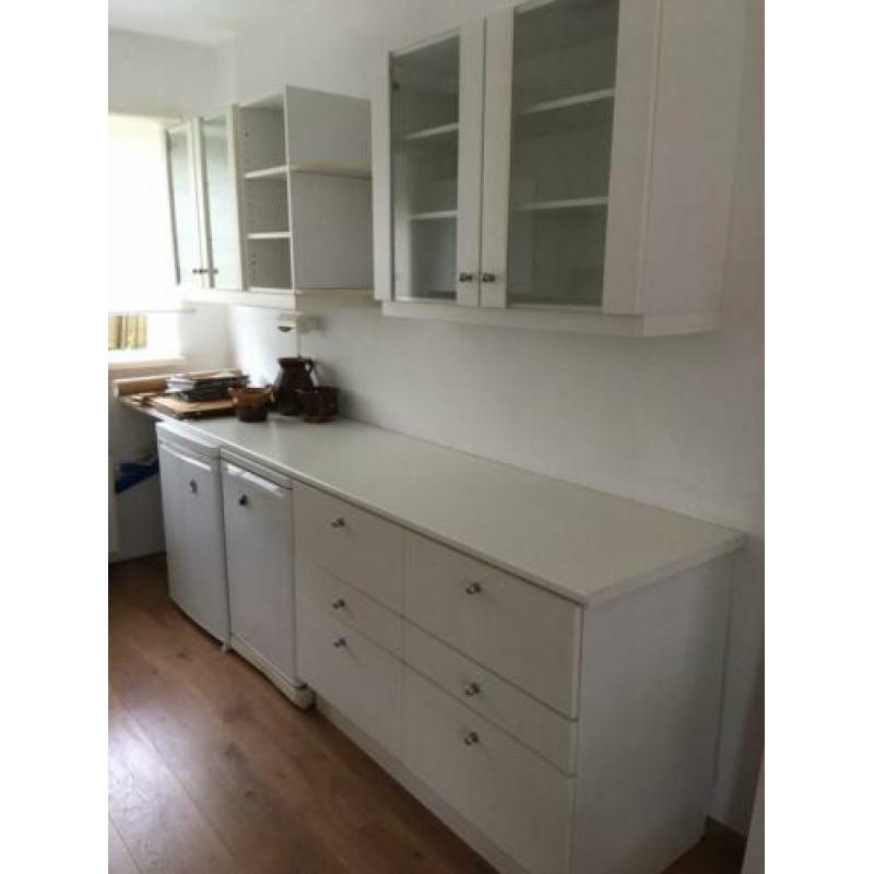 Keuken kasten wit plank