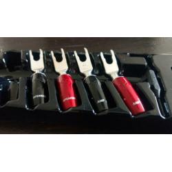 Audioquest 500 serie multi spade - 4 stuks NIEUW