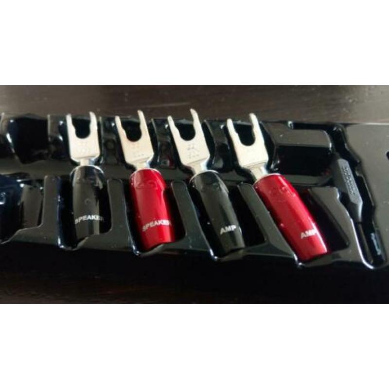 Audioquest 500 serie multi spade - 4 stuks NIEUW
