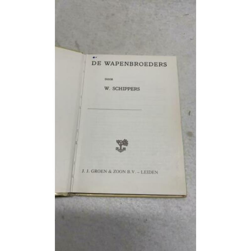Boek Wapenbroeders door W Schippers