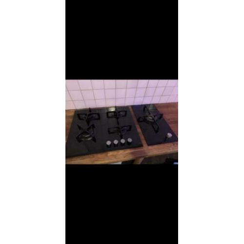 Professionele horeca afzuigkap + gasplaat