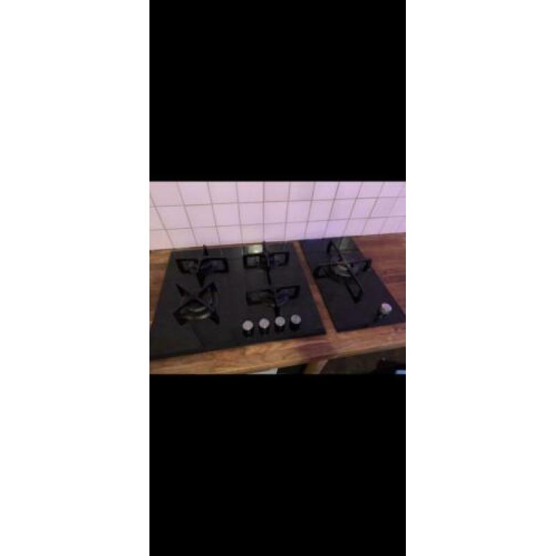 Professionele horeca afzuigkap + gasplaat