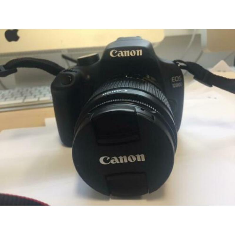 Canon 1200D met lens, tas en andere toebehoren
