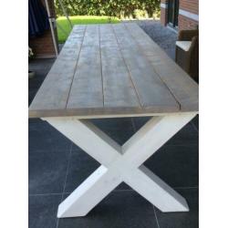 Robuuste tuin tafel 360 cm