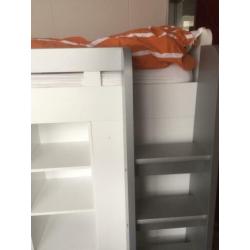 Hoogslaper wit/zilver 2 stuks