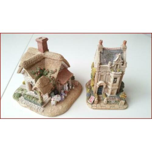 Victoriaanse set lilliput lane Bargate en seaview cottage