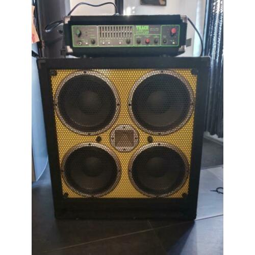 Trace Elliot GP12 SMX + Behringer BB410 ( basversterker )