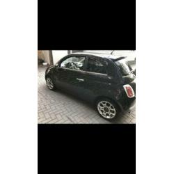 Fiat 500 1.4 16V C 2007 Zwart
