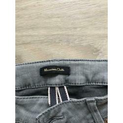 Grijze spijkerbroek Massimo Dutti maat 38