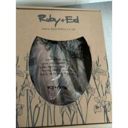Ruby + Ed pantoffels fluweel roze maat 38 (nieuw!)