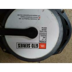 JBL auto boxen 300 watt power met versterkabel alles 50 euro