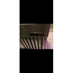 Professionele horeca afzuigkap + gasplaat