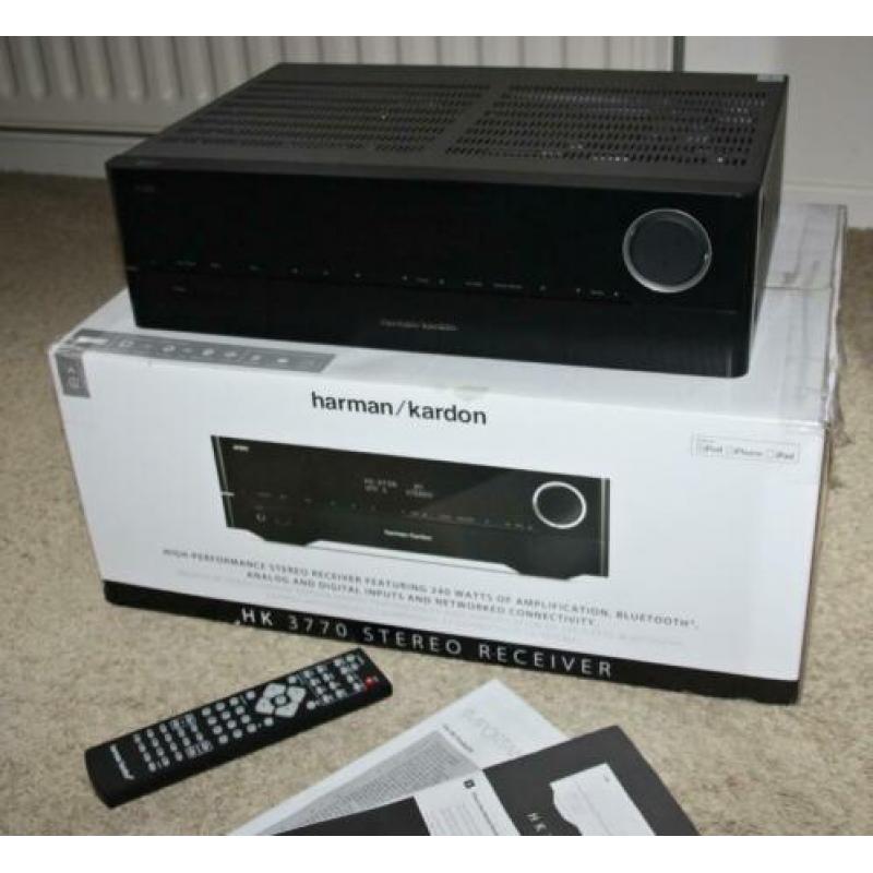 Stereo receiver Harman Kardon HK 3770 met Bluetooth(Z.G.A.N)