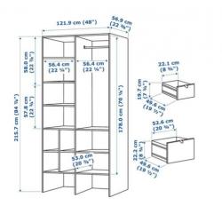 Visthus Ikea Kledingkast