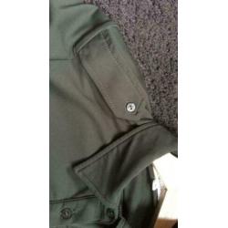 Comfort blouse legergroen maat S of 36