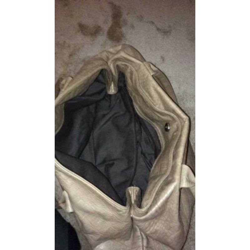 Leren tas