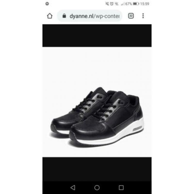 Dyanne Beekman werkschoenen, sneakers, maat 38