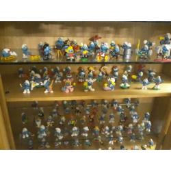 Smurfen verzameling 206 stuks
