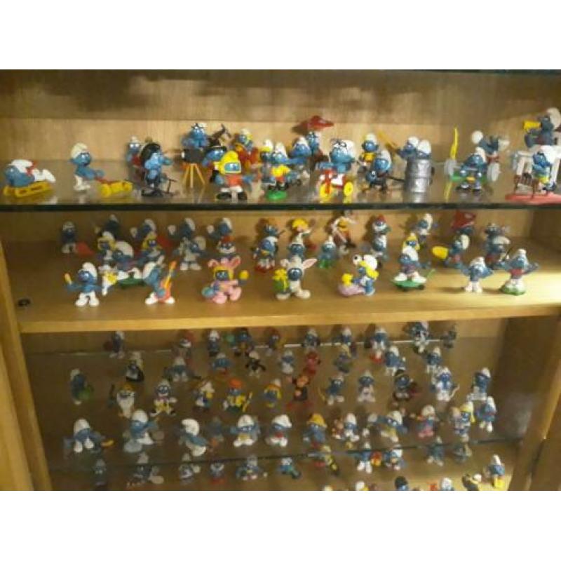 Smurfen verzameling 206 stuks