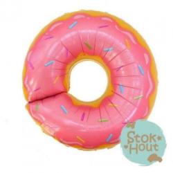 Folieballon Girl Roze - 90cm | Stokhout 61