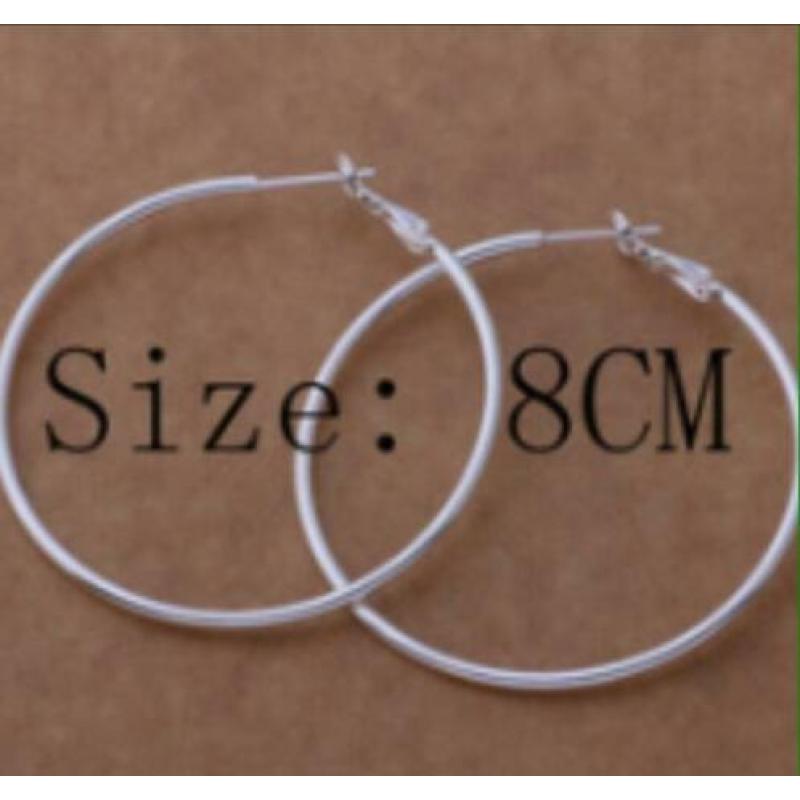 8cm-hoops-creolen-zilver 925-nieuw-8cm