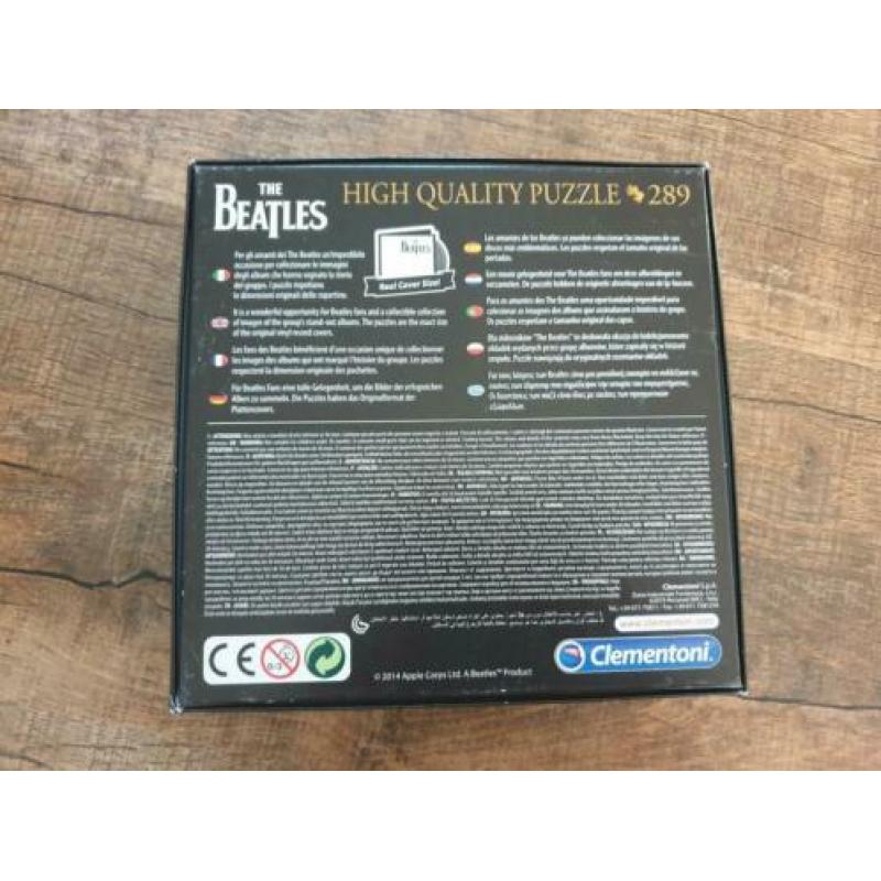 Puzzel the beatles clementoni cover 289 stukjes abbey road