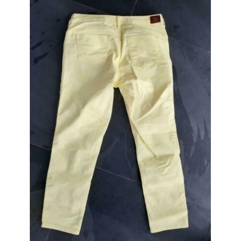 Silvian Heach lichtgele jeans katoen strech maat 30 nieuw