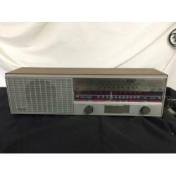 Prachtige zeer goed onderhouden Retro radio Philips 02500