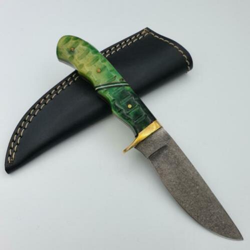 Handgemaakt Gekleurd Been Bushcraft Allround mes