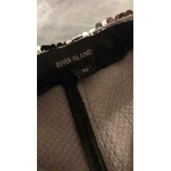 River Island short met pailletten