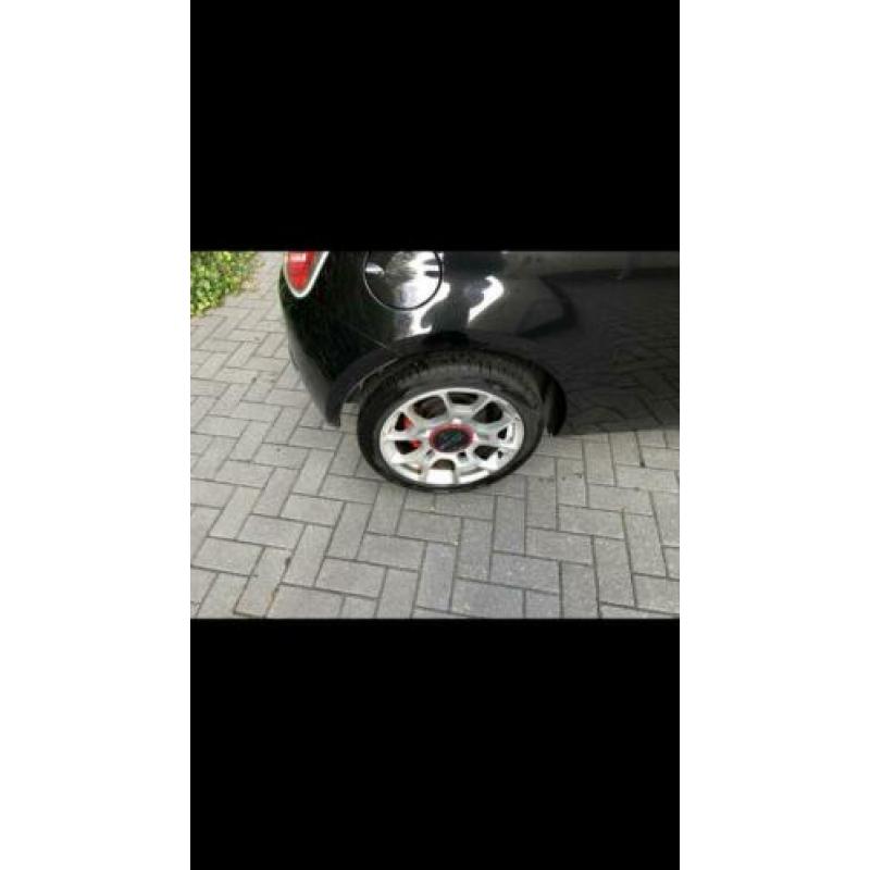 Fiat 500 1.4 16V C 2007 Zwart