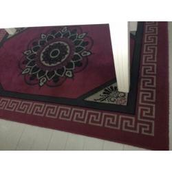 Mooi vloerkleed met mooi spiritueel motief. 230x160cm