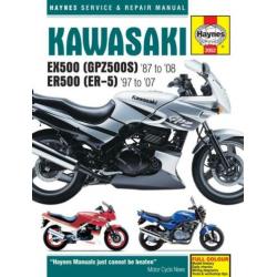 Kawasaki EX500 (GPZ) + ER 500 (ER-5) 1987 - 2008 Gratis verz