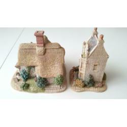 Victoriaanse set lilliput lane Bargate en seaview cottage