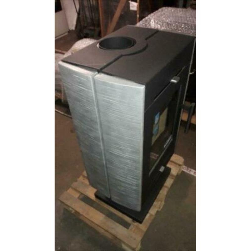 AANBIEDING Houtkachel Zeta van Haas & Sohn met groot Raam