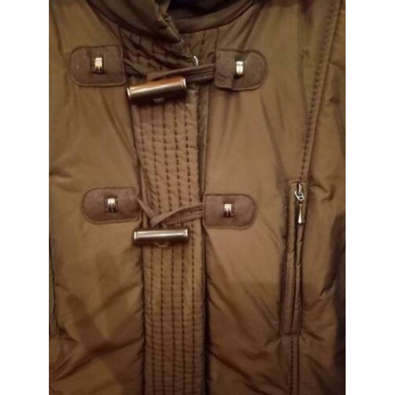 Gerry Weber bruine winterjas maat 40