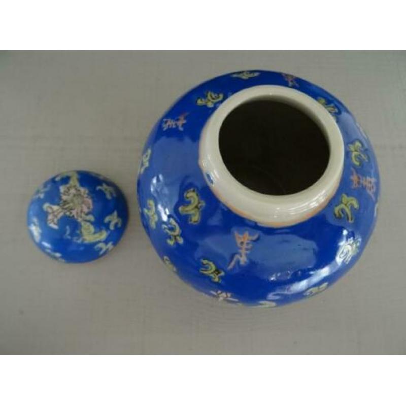 Gemberpotje blauw