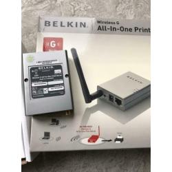 Belkin print server all in one nieuw in doos