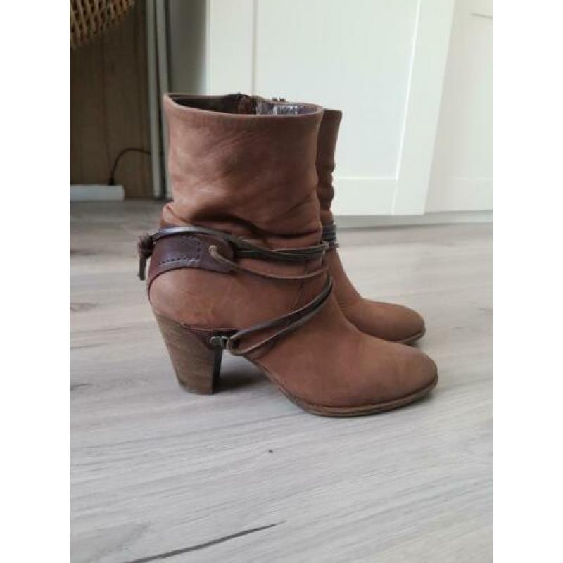 Bruine dames laarsjes maat 38