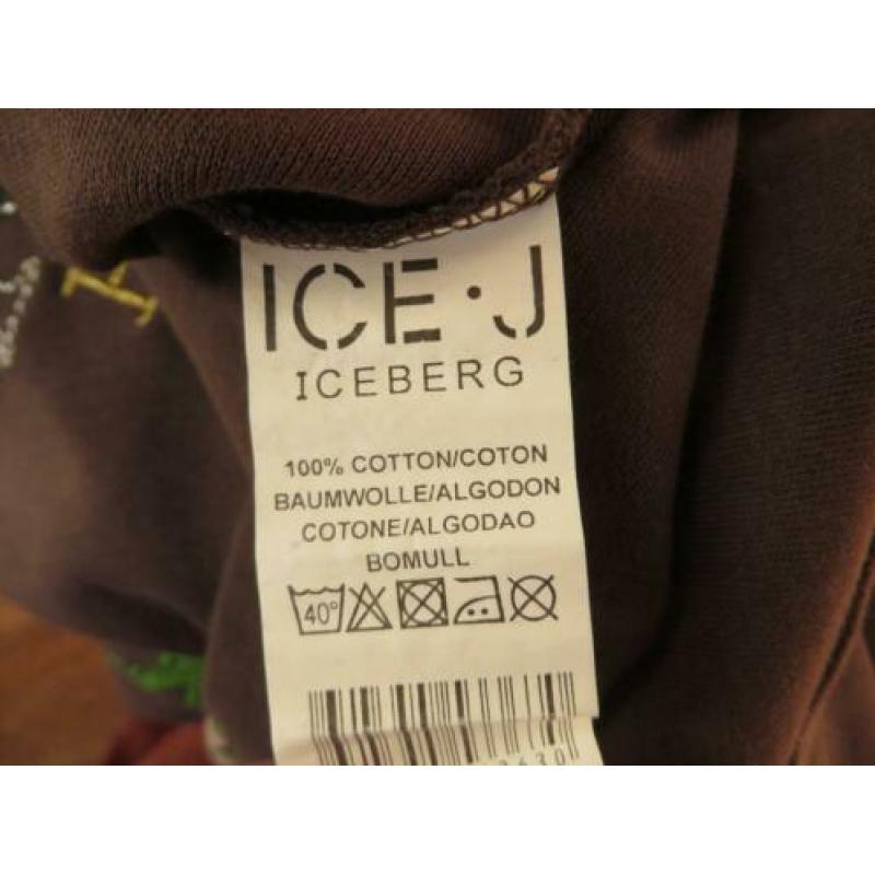 bruin kaki shirt Tom & Jerry mt L Ice J Iceberg