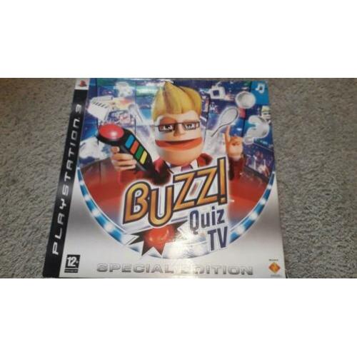Te Koop BUZZ quiz tv PlayStation 3.