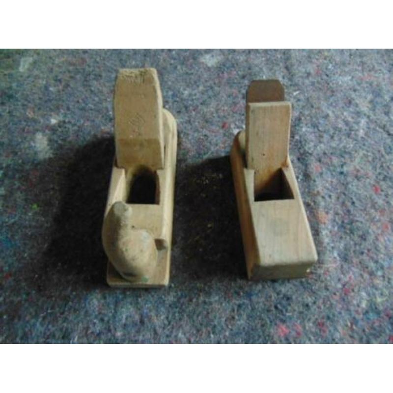 2 X houten schaaf