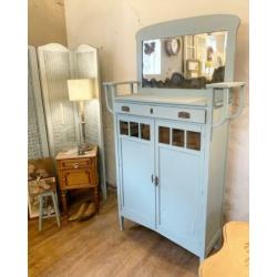 Grote antieke Franse deuren groen wit IL Fienile brocante