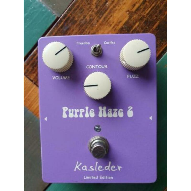 Kasleder Purple Haze 2 Fuzz gitaar pedaal