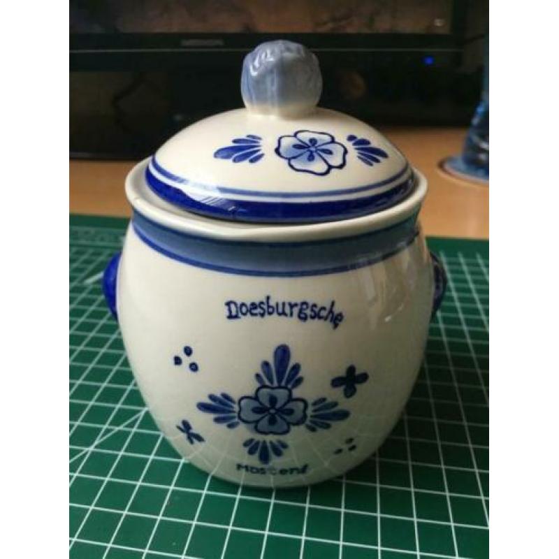 Mosterd potje. Doesburgsche mosterd.